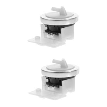 Imagem de Hemobllo Sensor De Pressão De Máquina De Lavar 2 Peças Substituição De Sensor De Pressão De Água Sensor De Pressão Mecânica Para Máquina De Lavar Peça De Lavadora Controlador Abs