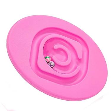 Imagem de Kid Rocking Snail Balance, Gangorra Board Crianças Snail Balance Board Crianças Maze Balance Board Crianças Jogos de Balanceamento Atividades Integração Sensorial Brinquedo (Rosa)