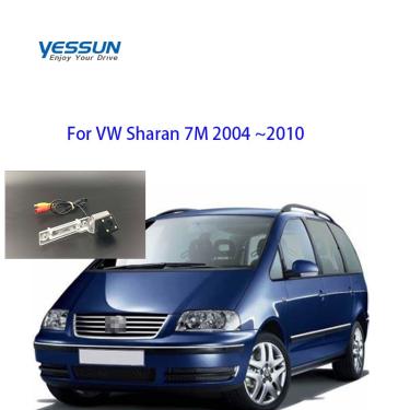 Imagem de Yessun câmera de visão traseira para vw sharan 7m 2004 2005 2006 2007 2008 2009 2010 placa licença