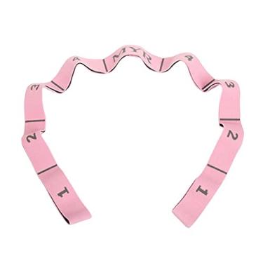 Imagem de Dynwave Faixa de Resistência de Elástico de Alongamento para Ioga, Pink_11 Loops