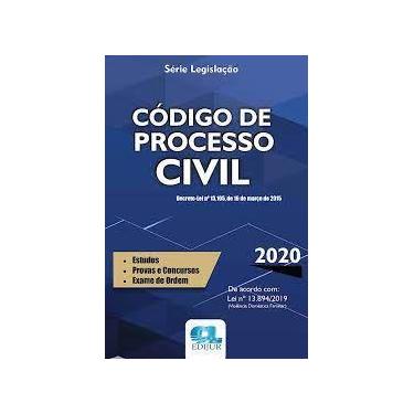 Imagem de Código De Processo Civil - Série Legislação 2020 (Novo) - Vários Autor