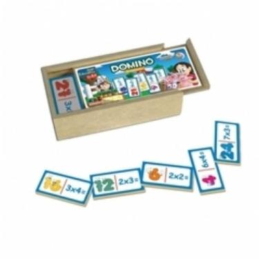 Imagem de Jogo Educativo Dominó Multiplicação ABC Brinquedos