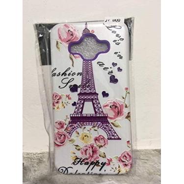 Imagem de Capa J7 Duo Personalizada Torre Torre Eiffel Emborrachada