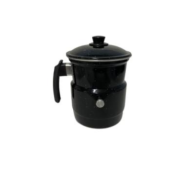 Imagem de Leiteira, Fervedor de Leite com Apito 1,5L na cor preta.