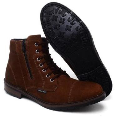 Imagem de Bota Coturno Masculina Polo Blu Sapato Casual Café-Masculino