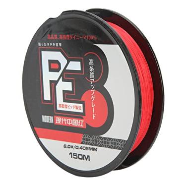 Imagem de Linha de Pesca Com Mosca 150m PE Baixa Ductilidade Fundição Macia Anti-emaranhado Resistente à Abrasão Alta Resistência à Tração 8 Fios (6.0#)