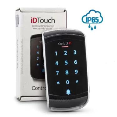 Imagem de Controlador Acesso Touch Teclado Leitor Cartão Control Id 4260