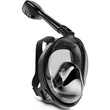 Imagem de Máscara Subaquática de de Mergulho Gold Sports Full Face Confort Com Snorkel-Unissex