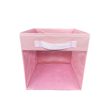 Imagem de Caixa Organizadora de Brinquedos Closet Armário Com Visor Transparente e Alça