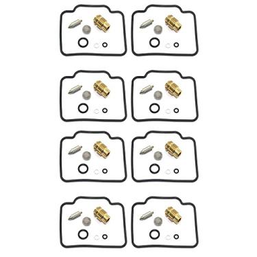 Imagem de Kit de reparo de carburador de motocicleta junta de assento de agulha flutuante para peças de reposição GSX1100F KATANA 1988-1993 GSX1100 GSX 1100 F (2 conjuntos)