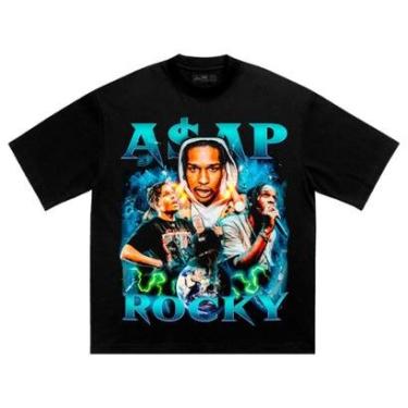 Imagem de Camiseta Skull Clothing Asap Rocky IV Bootleg-Masculino