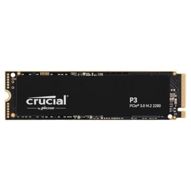 Imagem de Crucial, SSD P3 2TB NVMe M.2 2280 (Leitura até 3500MB/s e Gravação até 3000MB/s)