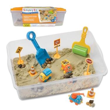 Imagem de Creativity For Kids, Faber-Castell, Caixa Sensorial Construção, Estimula O Desenvolvimento, Para Crianças A Partir De 3 Anos.