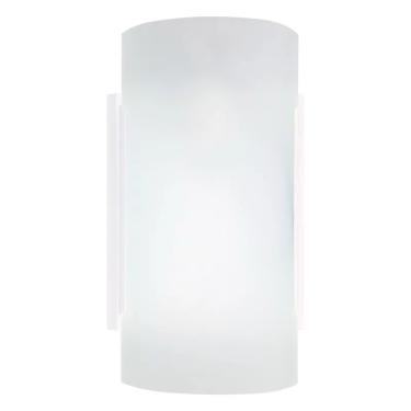 Imagem de Arandela Embaú 20cm Vidro Fosco 1XE27 40W Branco Taschibra