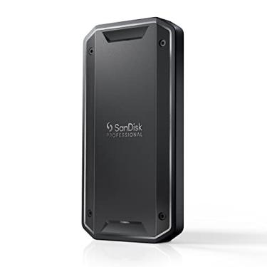 Imagem de SanDisk Professional SSD PRO-G40 de 4 TB - até 3000 MB/s, Thunderbolt 3 (40 Gbps), USB-C (10 Gbps), resistência IP68 à poeira/água, unidade de estado sólido externa - SDPS31H-004T-GBCND