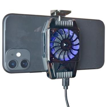 Imagem de Cooler Para Celular Gamer Resfriador Smartphone Ventilador - KNUP