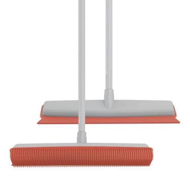 Imagem de Vassoura 2 Em 1 C/ Rodo Para Pet Cachorro Gato Casa Sem Pelo - Petizy