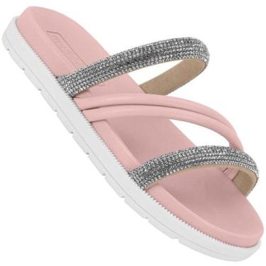 Imagem de Chinelo Papete Infantil Molekinha 2352.107 Meninas, Rosê, 31