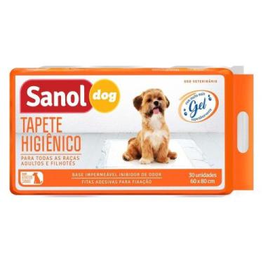 Imagem de Tapete Higiênico Sanol Dog - Embalagem com 30 Unidades, 30
