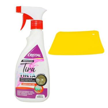 Imagem de Kit Limpa Obra: Tira Tintas 500ML + Espátula Multiuso - CRISTAL