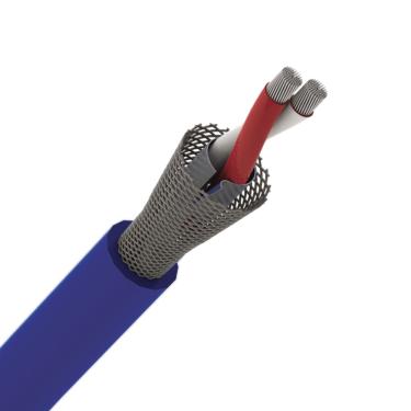 Imagem de Cabo para Microfone Santo Angelo SC-20 Balanceado AZUL 100 Metros