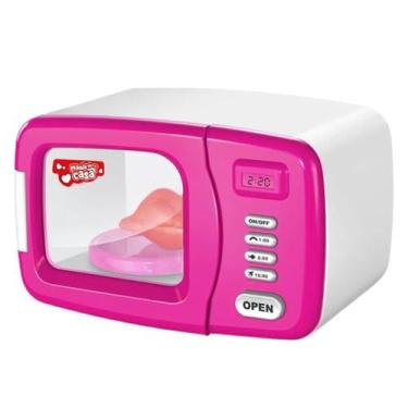 Imagem de Brinquedo Micro-ondas Infantil Mania de Casa Com luz e Movimento DMT66