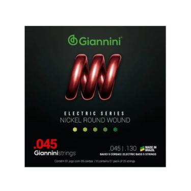 Imagem de Encordoamento baixo giannini geebrs 5c 045