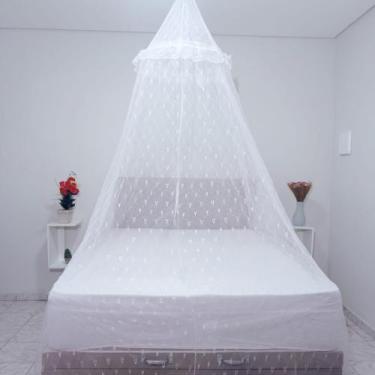 Imagem de Mosquiteiro Branco Para Cama Casal Solt Queen Contra Insetos - Nordesu