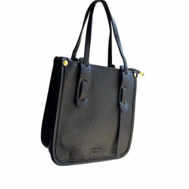 Imagem de Bolsa Feminina Louie Silna Com Alça Transversal Preta - Bior