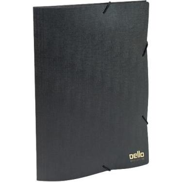 Imagem de Pasta aba elástico Tamanho Ofício Dello Executive Preta