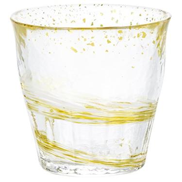Imagem de ADERIA Copo de uísque de vidro Tsugaru de 300 ml feito à mão no Japão (mugi)