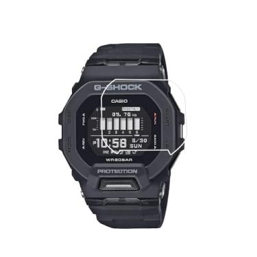 Imagem de Walieoka Protetor de tela compatível com Casio série GBD200, película protetora de vidro temperado de dureza 9H, resistente a arranhões e impressões digitais [2 unidades]