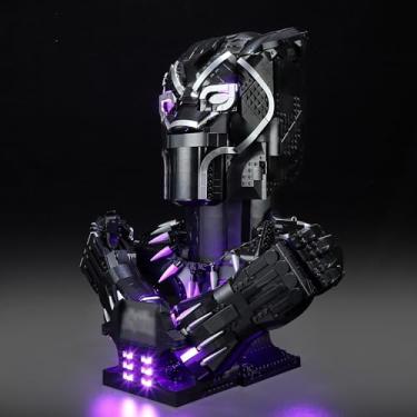 Imagem de Mililier LED Light Kit for Lego Marvel Black Panther 76215 Set, Compatible with Lego 76215 Building Blocks Model(Not Include Blocks Set)