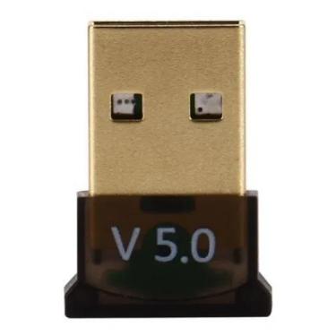 Imagem de Adaptador Bluetooth Usb Csr 5.0 Conector Pc Windows Sem Fio - Single