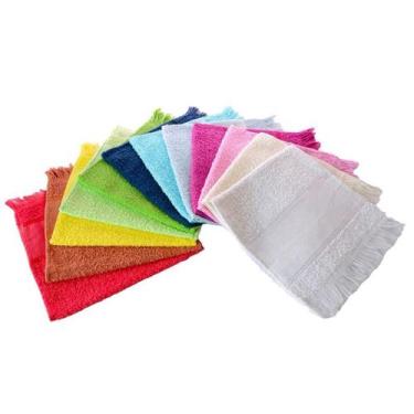 Imagem de Kit 20 Toalhinha Social Para Mão Boca Rosto Escolar Academia Pedicure 