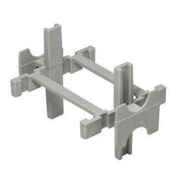 Imagem de ESPAÇADOR BLOCO DE VIDRO 10MM JUNTAPISO CINZA 10 PÇS Cortag