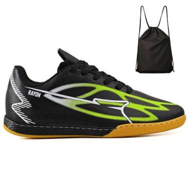 Imagem de Kit Chuteira Futsal Futebol Salao Quadra Sintetica + Mochila Adulto - 