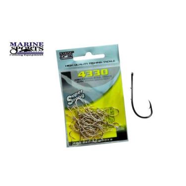 Imagem de Anzol Marine Sports Super Strong 4330 N12 (1,5cm) C/ Farpas - 50 Peças