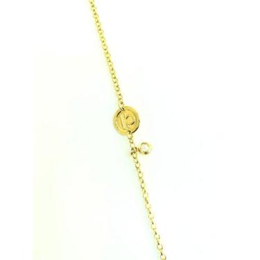 Imagem de Pulseira Belca Signo Libra Com Pingente, No Banho De Ouro - Belca Semi