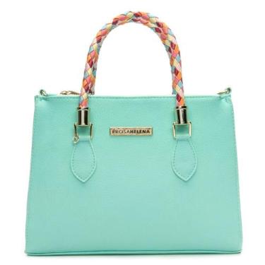 Imagem de Bolsa feminina colors zíper e bolso interno - ROSA, Verde