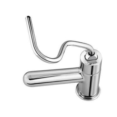 Imagem de Torneira de Mesa para Lavatório Pressmatic Benefit Cromado - Docol