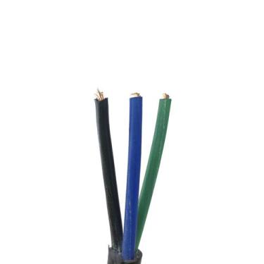 Imagem de Kit 30 metros cabo flexivel tipo pp 3 x 2,5 mm 1kv preto - ONELIGHT
