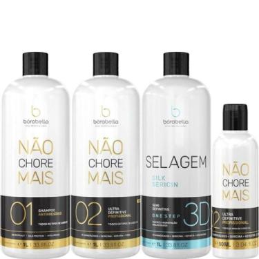 Imagem de Borabella Kit Não Chore 1L + Passo 2 - 90ml + Selagem 1L