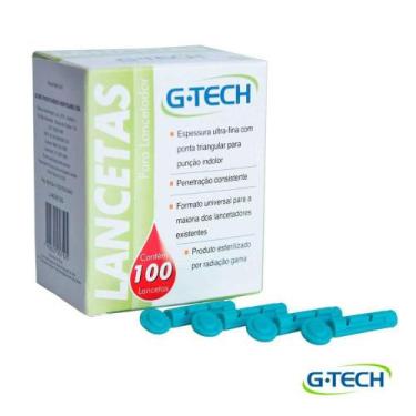 Imagem de Lanceta Para Lancetador 28G CX C/ 100 Un. G-Tech