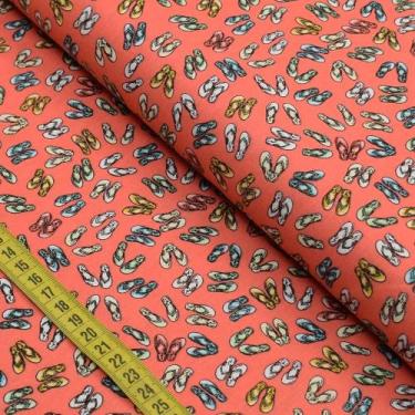 Imagem de Tecido Estampado para Patchwork - Praia Cor 2548 (0,50x1,50) - CÍRCULO