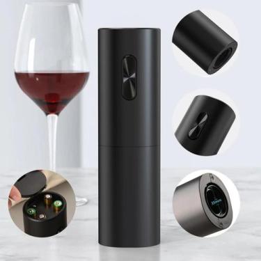 Imagem de Abridor Vinho Elétrico Automático - ABS, 19cm, 5W - Innovaree-Commerce