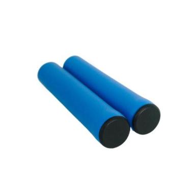 Imagem de Punho Bike Manopla Gel Silicone Espuma Viper, Azul