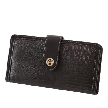 Imagem de Carteira Feminina Couro Legítimo Cnh Rg Cartões Mariart 100