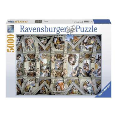 Imagem de Puzzle 5000 Peças A Capela Sistina - Ravensburger - Imp