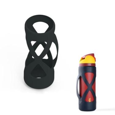 Imagem de Capa de silicone para garrafa de água Owala 680 g Capa protetora antiderrapante para acessórios de garrafa de água Owala, garrafas de água reutilizáveis para corrida, bicicleta, academia ou corrida